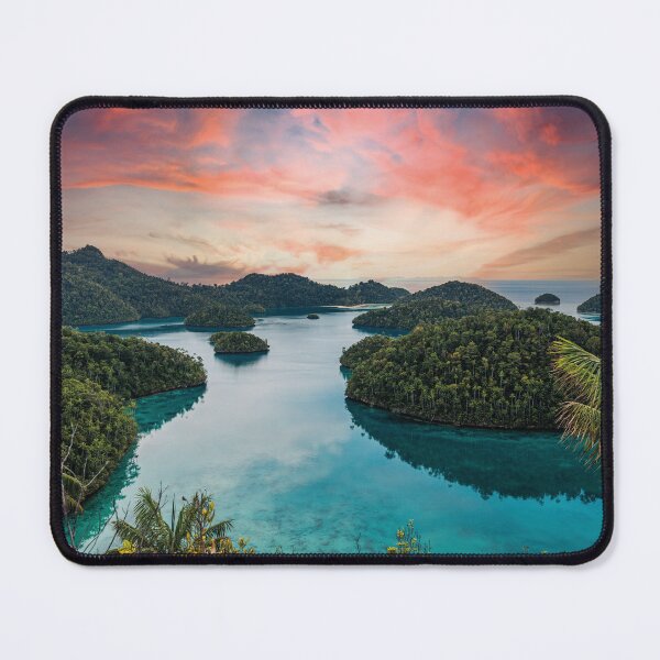 Item preview, Raja Ampat Islands in sunset, Papua Barat, Indonesia designed and sold by Mauswohn.