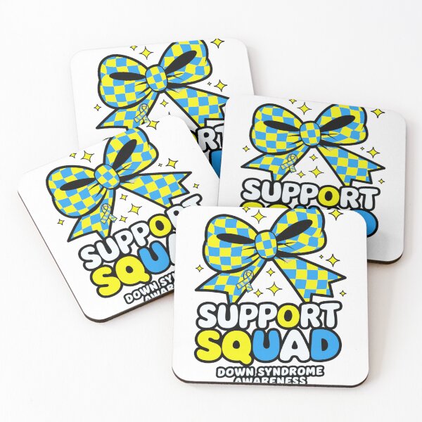 Item preview, Down Syndrome Awareness Women Girls Support Squad Bow Ribbon designed and sold by milanforbes.
