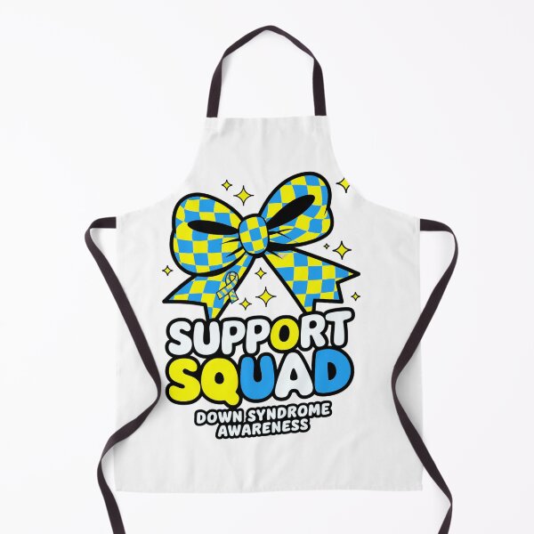 Item preview, Down Syndrome Awareness Women Girls Support Squad Bow Ribbon designed and sold by milanforbes.