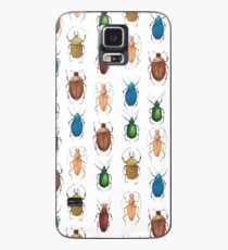 Summer mood. Watercolor tropical bugs Case/Skin for Samsung Galaxy