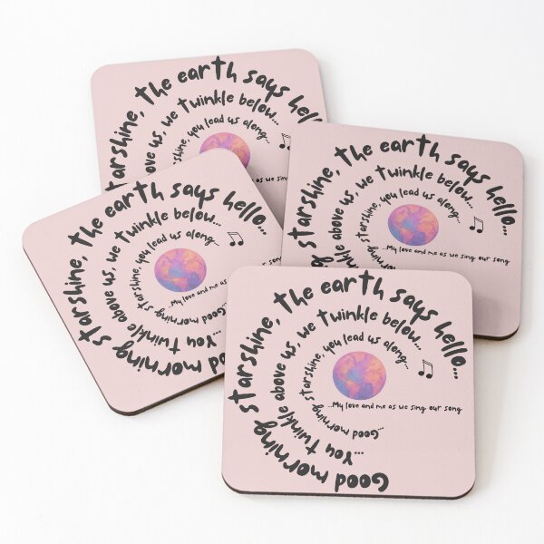 Item preview, Good Morning Starshine – Retro Lyric Art Inspired by a Vintage Broadway Song designed and sold by ScanMood.
