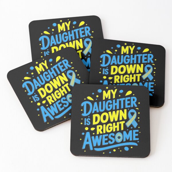 Item preview, Daughter Down Right Awesome Down Syndrome Awareness designed and sold by estellaken.