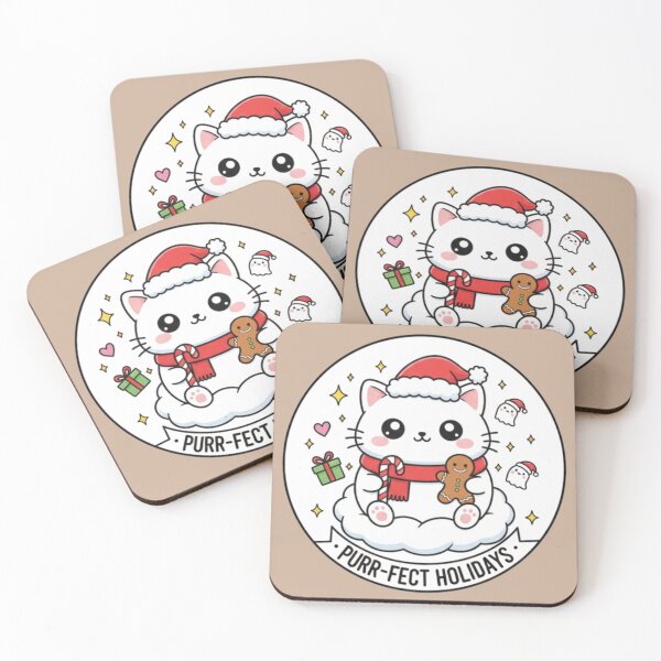 Item preview, Santa Claws - Purr-fect Holidays! designed and sold by Moonbound Press Studio.