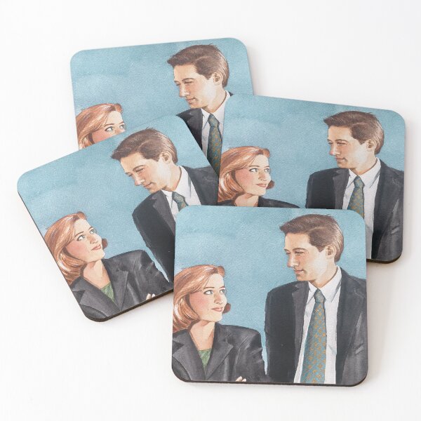 Item preview, Mulder & Scully designed and sold by Sarah  Mac Illustration.