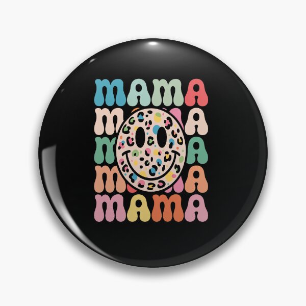 Item preview, Leopard Mama Groovy Face Trendy New Mom designed and sold by Moxizz.