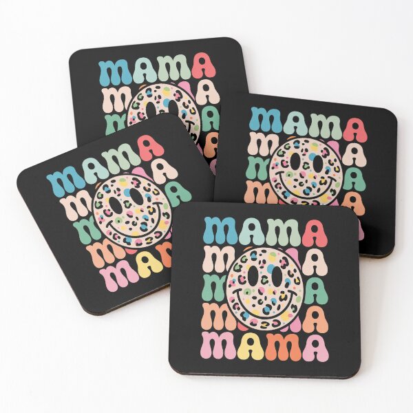 Item preview, Leopard Mama Groovy Face Trendy New Mom designed and sold by Moxizz.