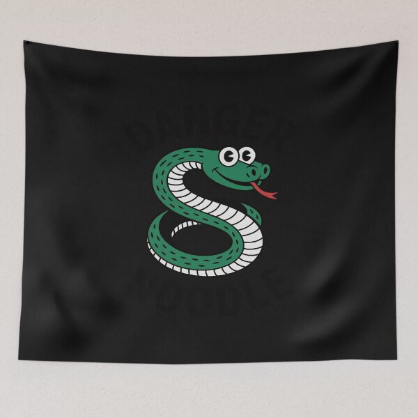 Item preview, Danger Noodle Snake Funny Meme Reptile Joke designed and sold by JessicaWalshdf.