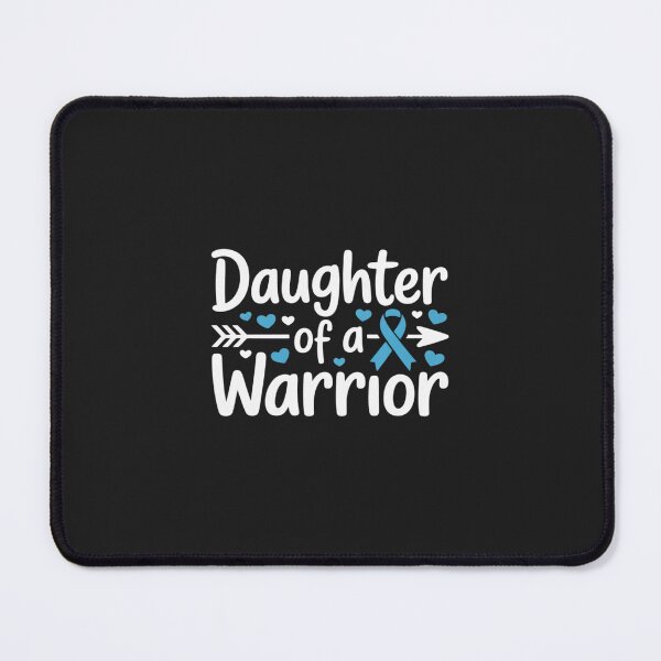 Item preview, Daughter Of A Warrior Prostate Cancer Blue Ribbon Awareness designed and sold by JessicaWalshdf.