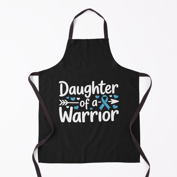 Item preview, Daughter Of A Warrior Prostate Cancer Blue Ribbon Awareness designed and sold by JessicaWalshdf.