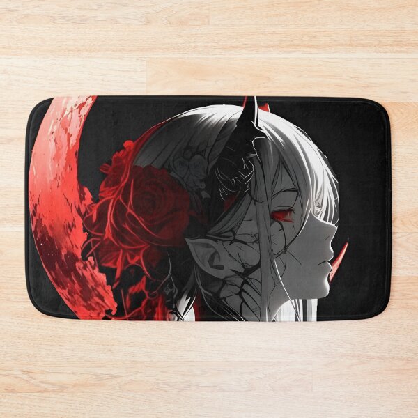Item preview, Crimson Crescent Demoness – Dark Fantasy Portrait Art designed and sold by Dyan4.