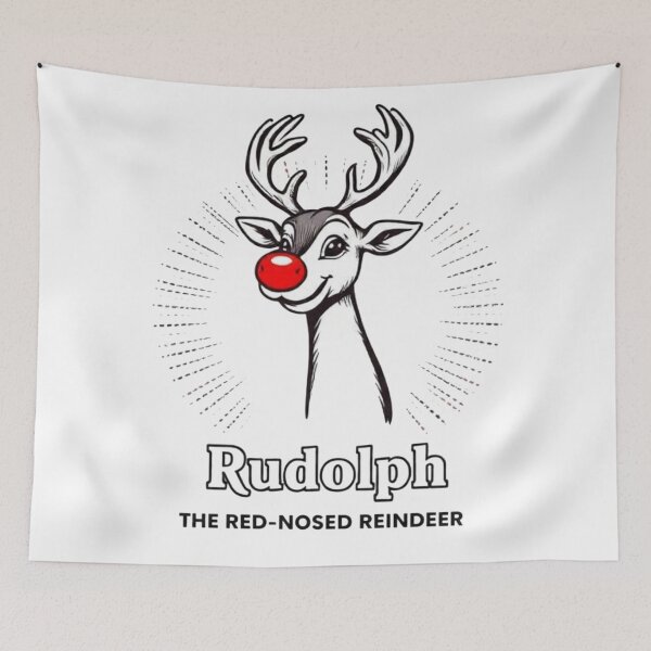 Item preview, Radiant Rudolph the Red-Nosed Reindeer designed and sold by Iuqiune.