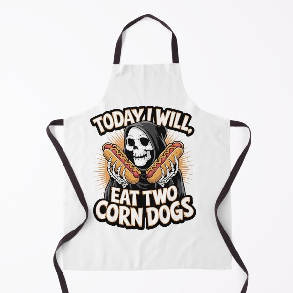 Item preview, Today I Will Eat Two Corn Dogs  designed and sold by milanforbes.