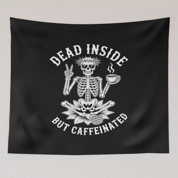 Item preview, Dead Inside But Caffeinated - Womens Halloween designed and sold by JessicaWalshdf.