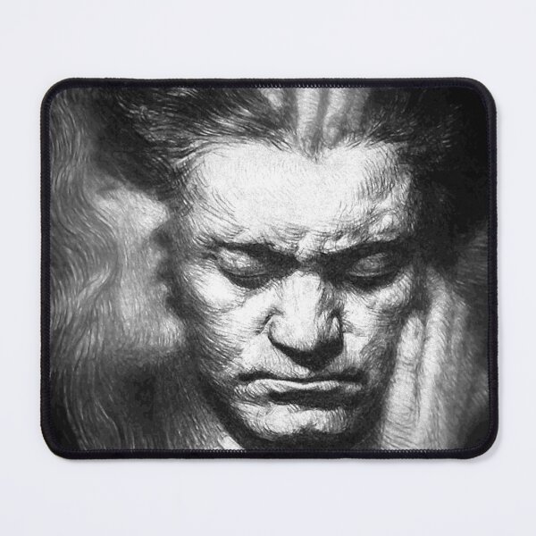 Item preview, Beethoven Listening to a Muse- 2 ( no edges) , 1928 - Ludovic Alleaume designed and sold by Domovika.