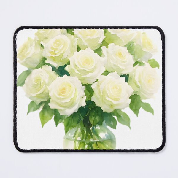 Item preview, Bouquet White Roses designed and sold by HOMETOWN86.