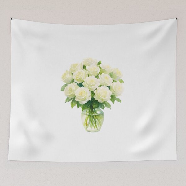 Item preview, Bouquet White Roses designed and sold by HOMETOWN86.