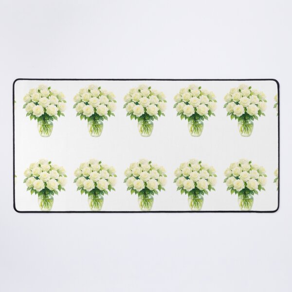 Item preview, Bouquet White Roses designed and sold by HOMETOWN86.