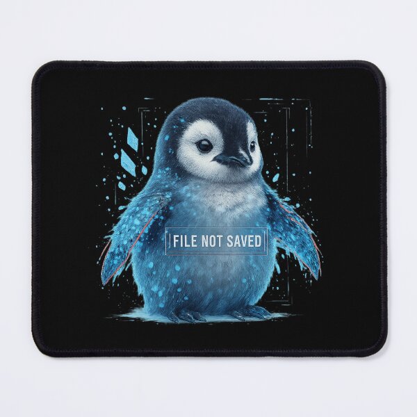 Item preview, Glitched Penguin - FILE NOT SAVED designed and sold by MKreative Studio.