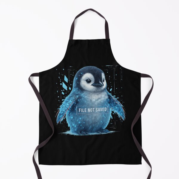 Item preview, Glitched Penguin - FILE NOT SAVED designed and sold by MKreative Studio.