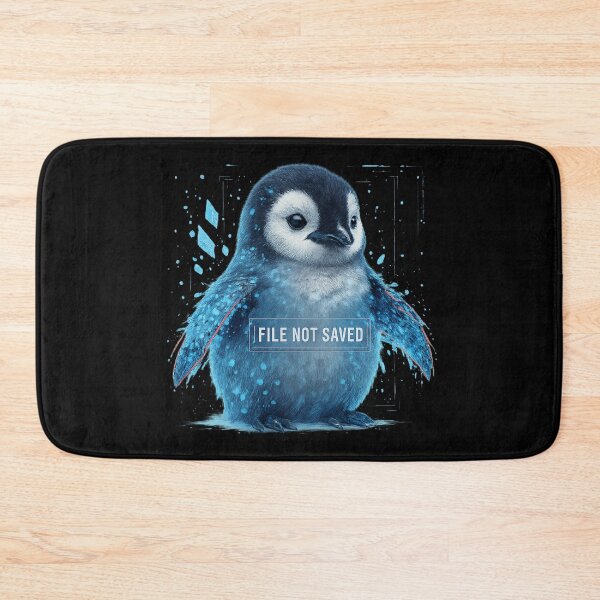 Item preview, Glitched Penguin - FILE NOT SAVED designed and sold by MKreative Studio.