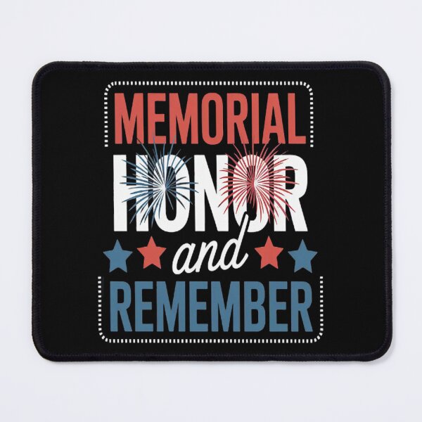 Item preview, Memorial Day Remember Honor Patriot America USA designed and sold by gandebro.
