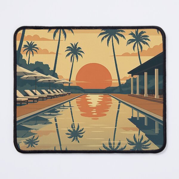 Item preview, Tropical Poolside Bentota Sri Lanka designed and sold by WonderfulAdventuresAU.