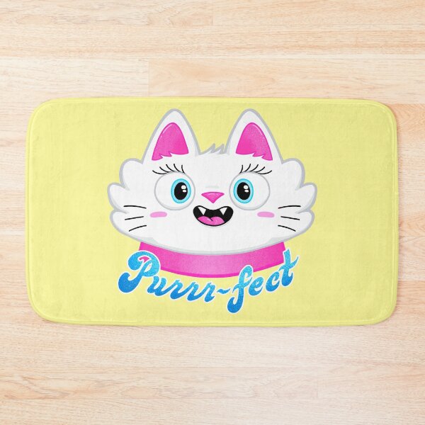 Item preview, Purrr-fect - Adorable Fluffy White Cat designed and sold by monkeysoup.
