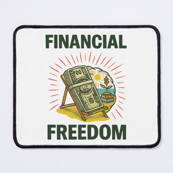 Item preview, Financial Freedom Beach Chair for Wealth Builders designed and sold by Compound Money.