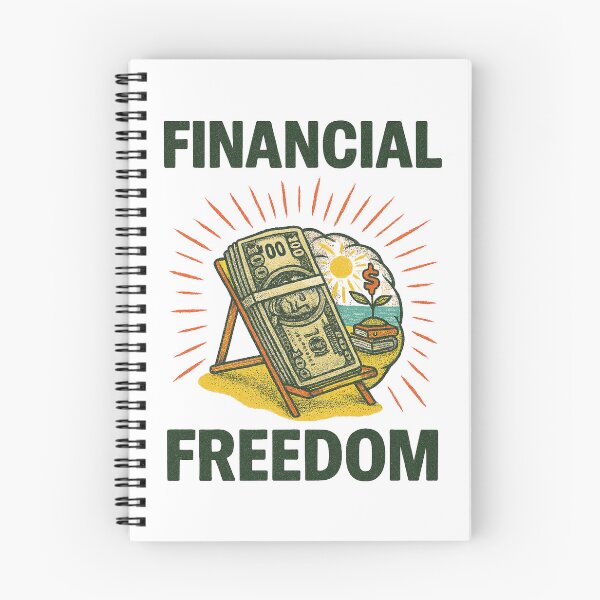 Aperçu de l'œuvre Chaise de plage pour bâtisseurs de richesse, symbole de liberté financière créée et vendue par Compound Money.