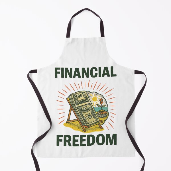Item preview, Financial Freedom Beach Chair for Wealth Builders designed and sold by Compound Money.