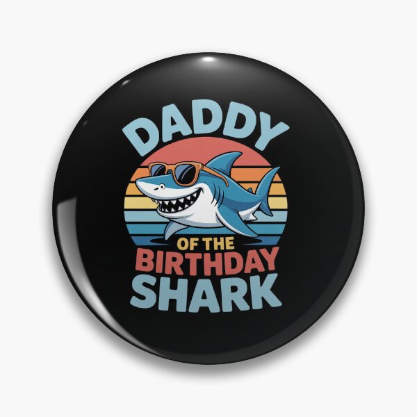 Item preview, Daddy of the Shark Birthday Dad Matching Family designed and sold by RonnasJackson.