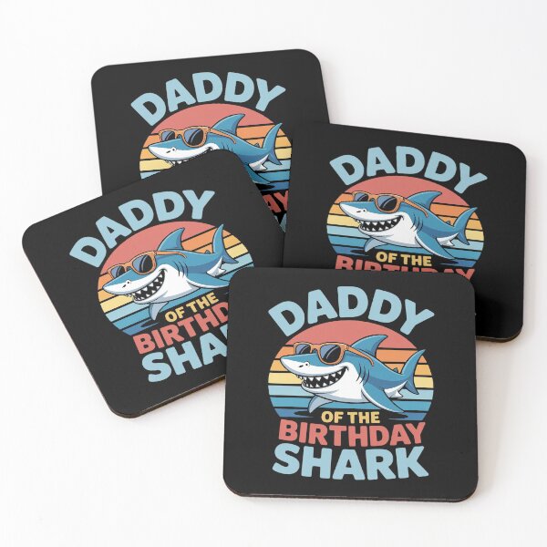 Item preview, Daddy of the Shark Birthday Dad Matching Family designed and sold by RonnasJackson.