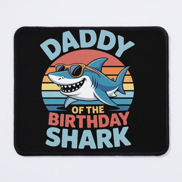 Item preview, Daddy of the Shark Birthday Dad Matching Family designed and sold by RonnasJackson.