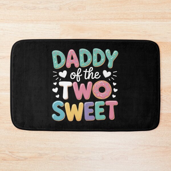 Item preview, Daddy Of The Two Sweet Donut Birthday Family Theme Girl designed and sold by RonnasJackson.