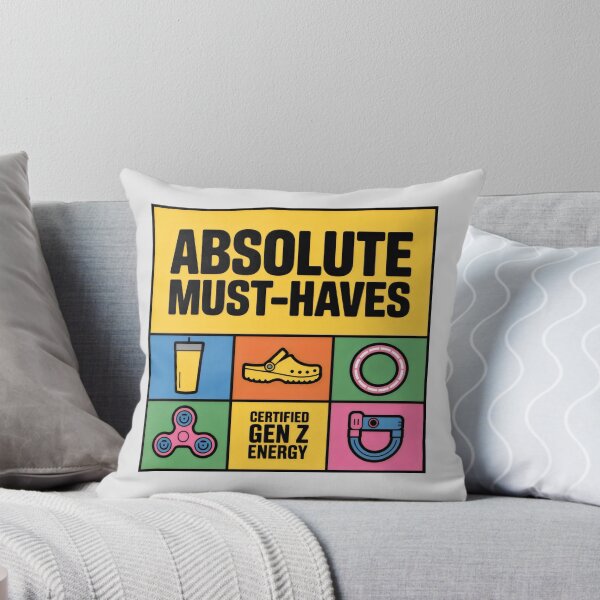 Item preview, Absolute Must-Haves Gen Z Grid Design with Trendy Items and Certified Energy Panel designed and sold by SplashTastic.