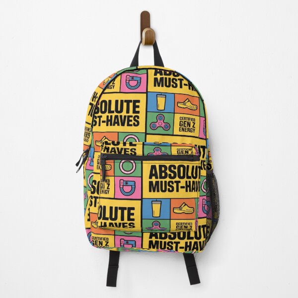 Item preview, Absolute Must-Haves Gen Z Grid Design with Trendy Items and Certified Energy Panel designed and sold by SplashTastic.