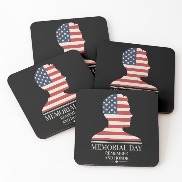 Item preview, Memorial Day USA Flag Soldier Tribute Remember And Honor designed and sold by gandebro.