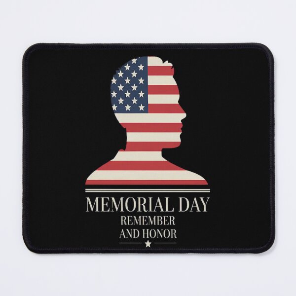 Item preview, Memorial Day USA Flag Soldier Tribute Remember And Honor designed and sold by gandebro.
