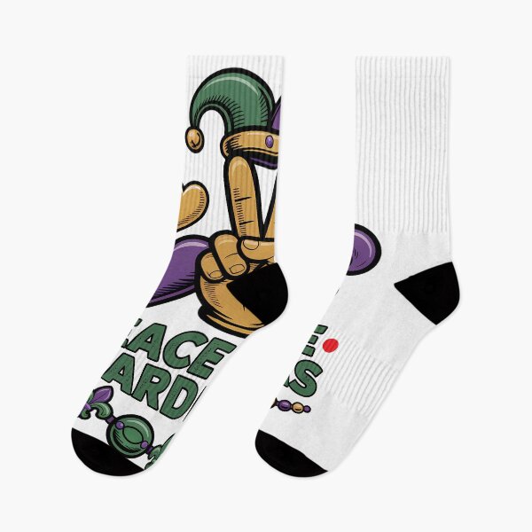 Item preview, New Orleans Mardi Gras Design Peace Love & Carnival Vibes designed and sold by BernoNickel.