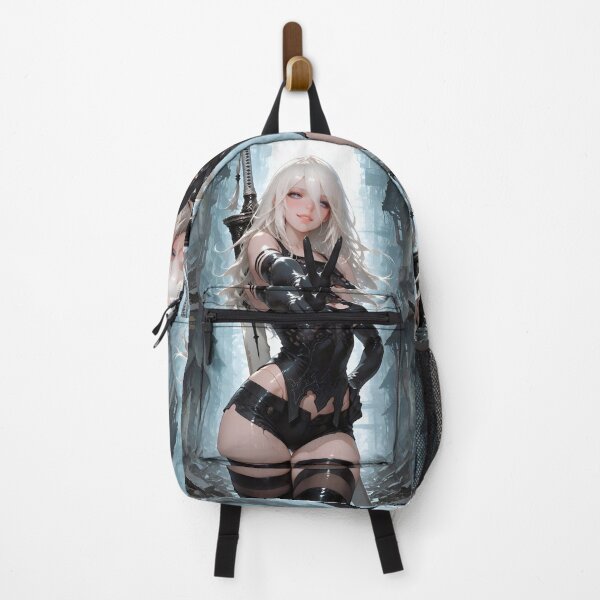 Item preview, Yorha- Ivory Blade Android – Cyberpunk Anime Warrior Art designed and sold by Dyan4.