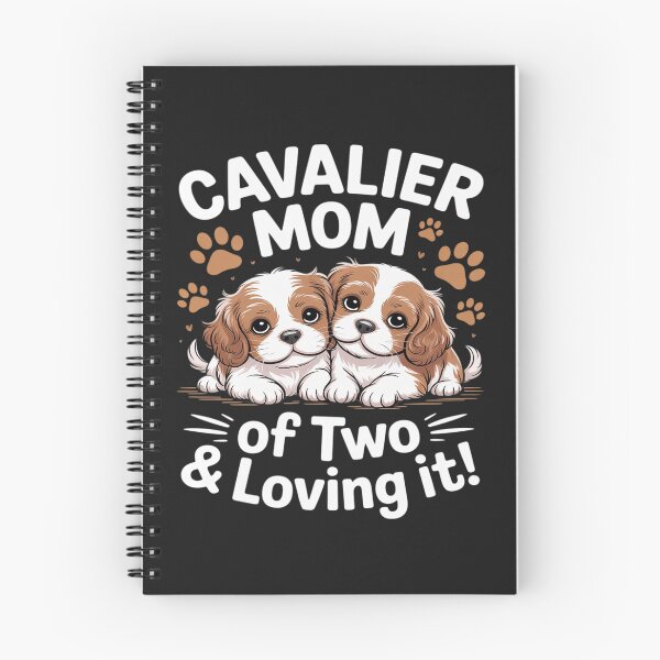 Item preview, Dogs Cavalier King Charles Spaniel Cavalier Mom Of Two designed and sold by JessicaWalshdf.