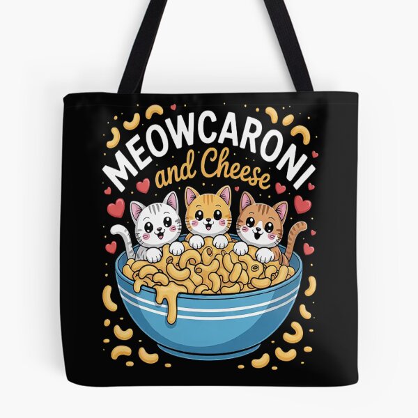 Item preview, Meowcaroni and Cheese Cute Mac N' Cheese Cat Lover designed and sold by gandebro.