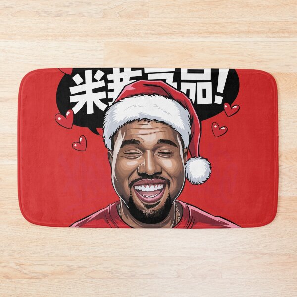 Item preview, Ye-nta Claus Kanye West Anime Style Christmas Cartoon with Japanese Text designed and sold by sudhareditz.