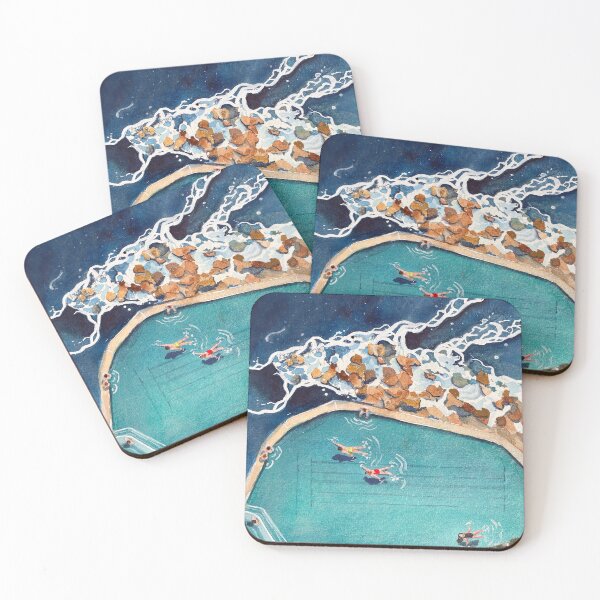 Item preview, Bronte Baths designed and sold by Sarah  Mac Illustration.
