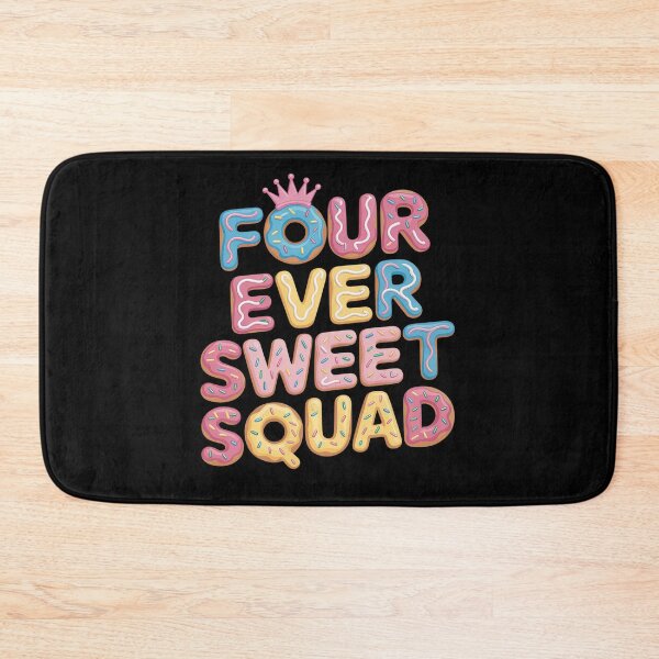 Item preview, Four Ever Sweet Squad 4Th Birthday Girl Donut Lover designed and sold by RonnasJackson.
