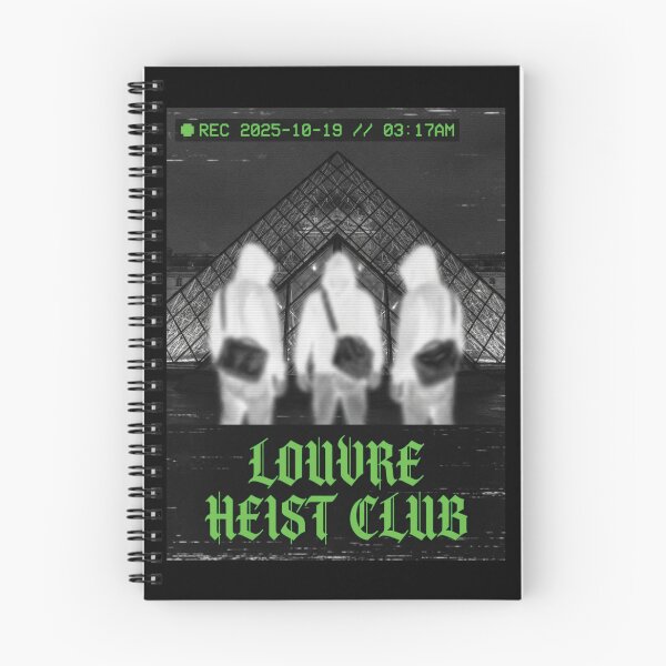 Item preview, Louvre Heist Club - Thermal Camera CCTV Design designed and sold by KAYJAY DESIGNS.