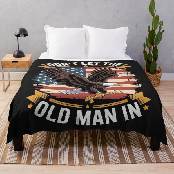Item preview, Don't Let Old Man American Flag designed and sold by JessicaWalshdf.