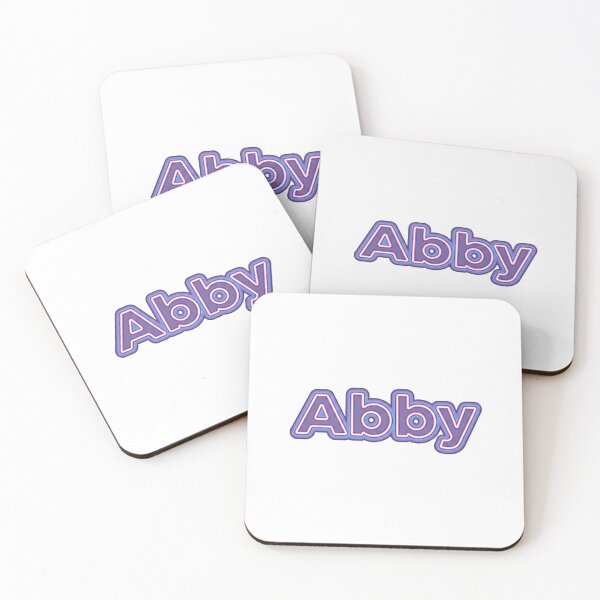 Item preview, Abby Personalized Name Neon Style Shirt, Coffee Mug, Sticker Gift designed and sold by HelixPedia.