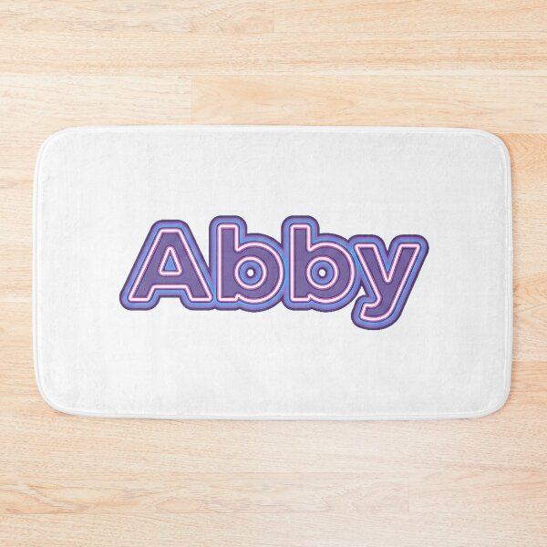 Item preview, Abby Personalized Name Neon Style Shirt, Coffee Mug, Sticker Gift designed and sold by HelixPedia.