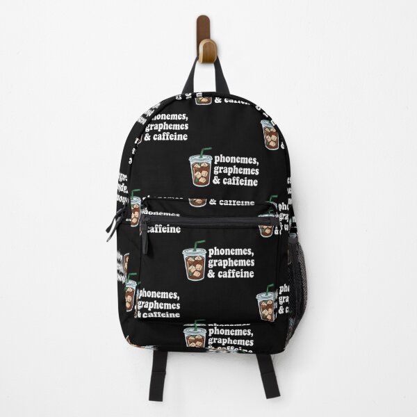 Item preview, Phonemes Graphemes Caffeine Funny Reading School designed and sold by SarahLorri.